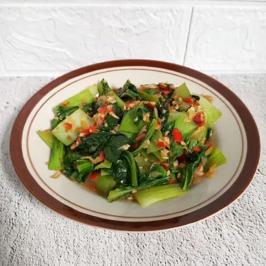 Tumis Pakcoy Terasi