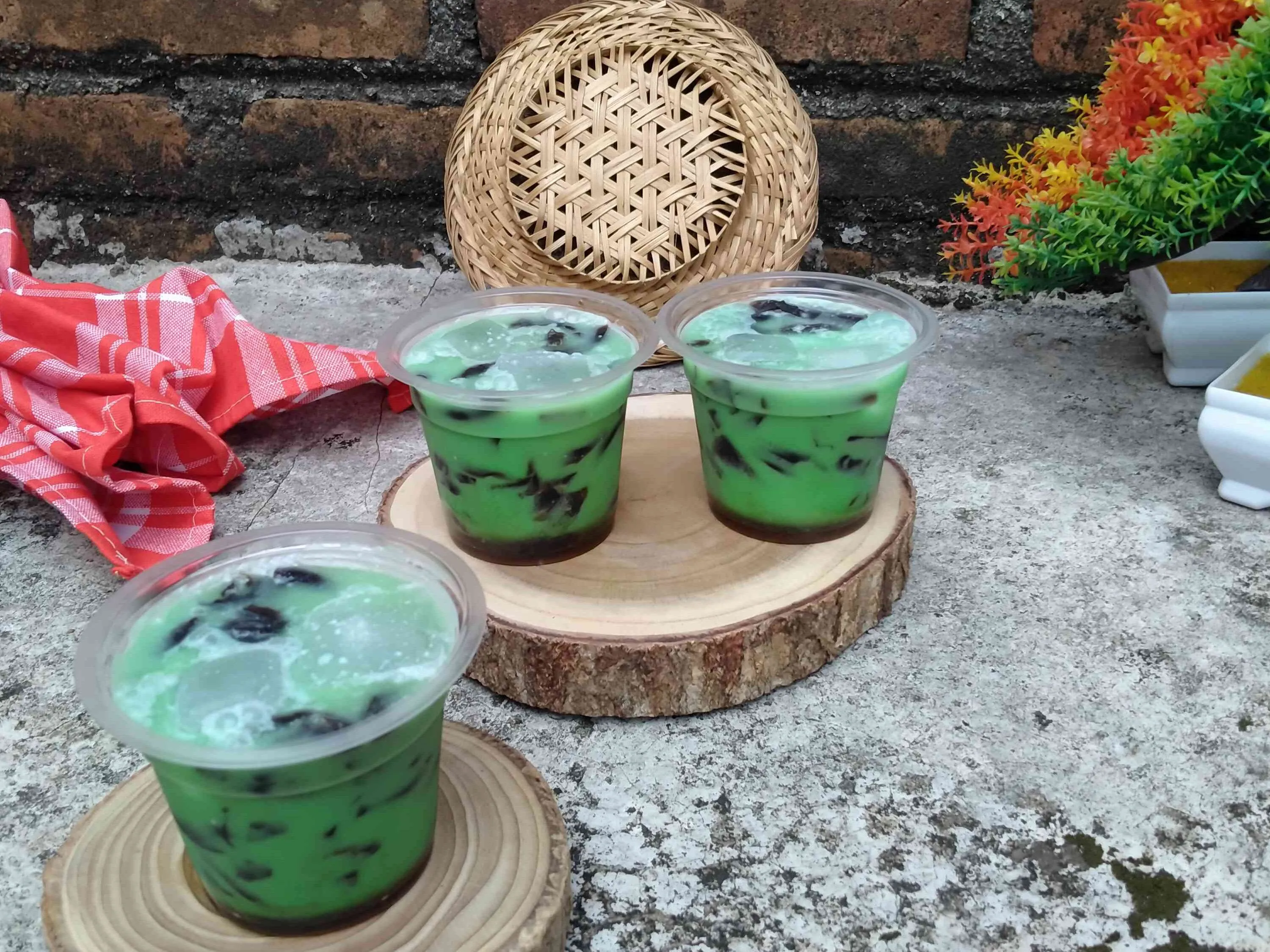 Es Cincau Pandan Gula merah