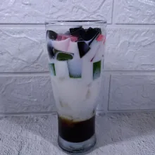 Terakhir tuang kuah creamy. Aduk dan sajikan.