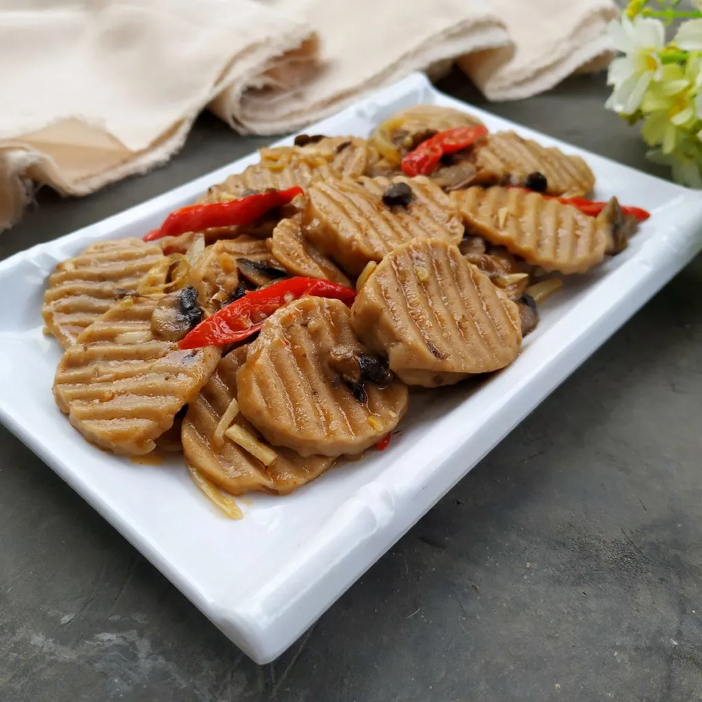 Tumis Bakso Jamur Champignon