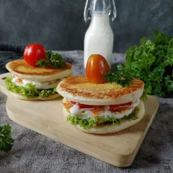Burger Roti Tawar
