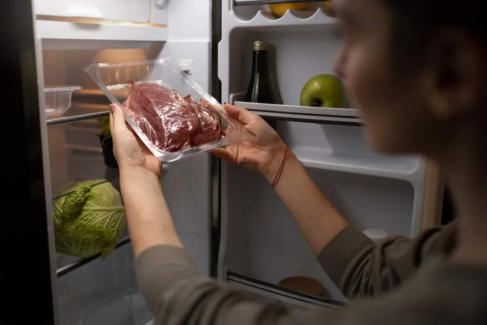 menyimpan daging di kulkas
