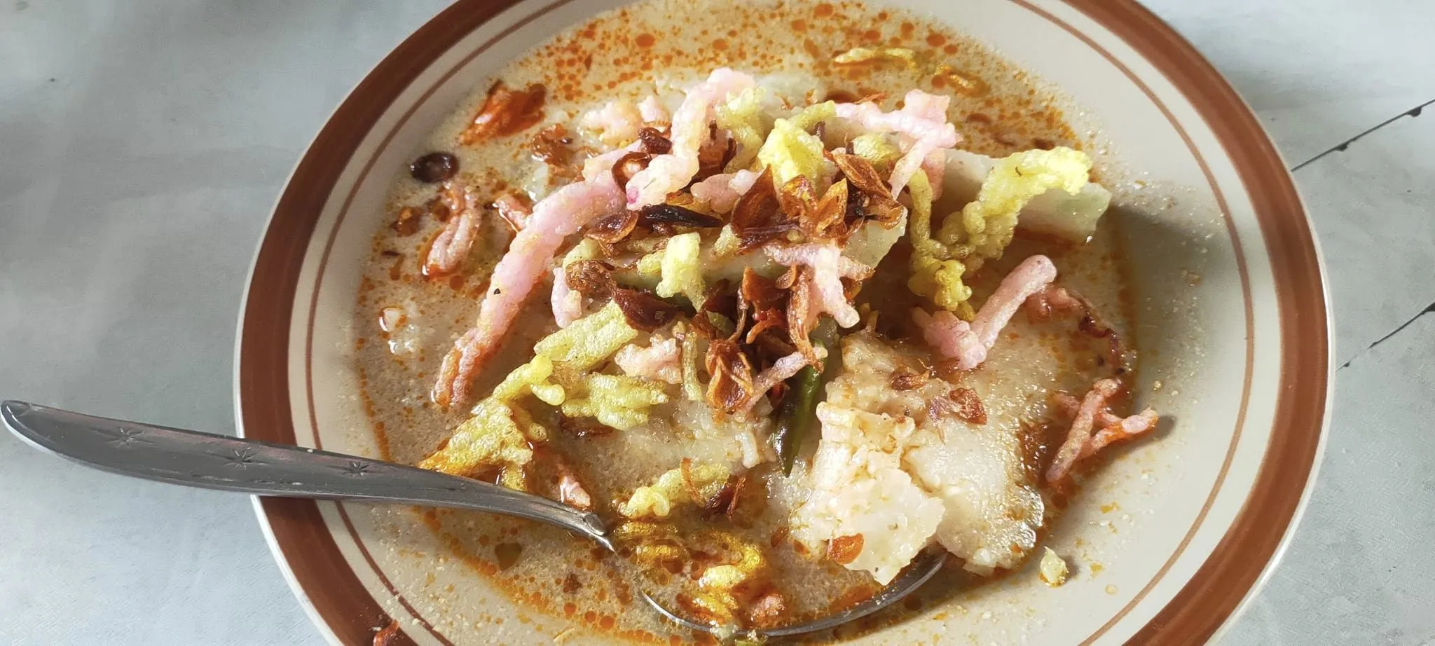 potret kupat blengong makanan khas Tegal