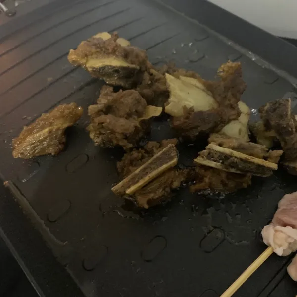Bakar di atas panggangan.