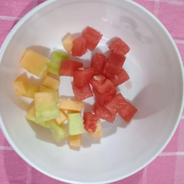 Tambahkan semangka.