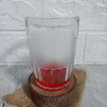 Tuang sirup coco pandan.
