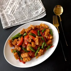Tempe Buncis Saus Tiram