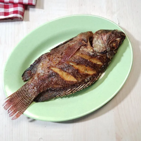 Siap disajikan.