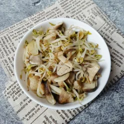 Tumis Jamur Tauge