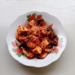 Udang Goreng Lado Merah