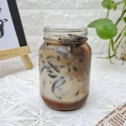 Es Cincau Soya Milk Tea