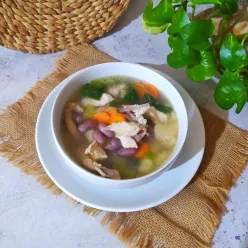 Sup Ayam Kacang Merah