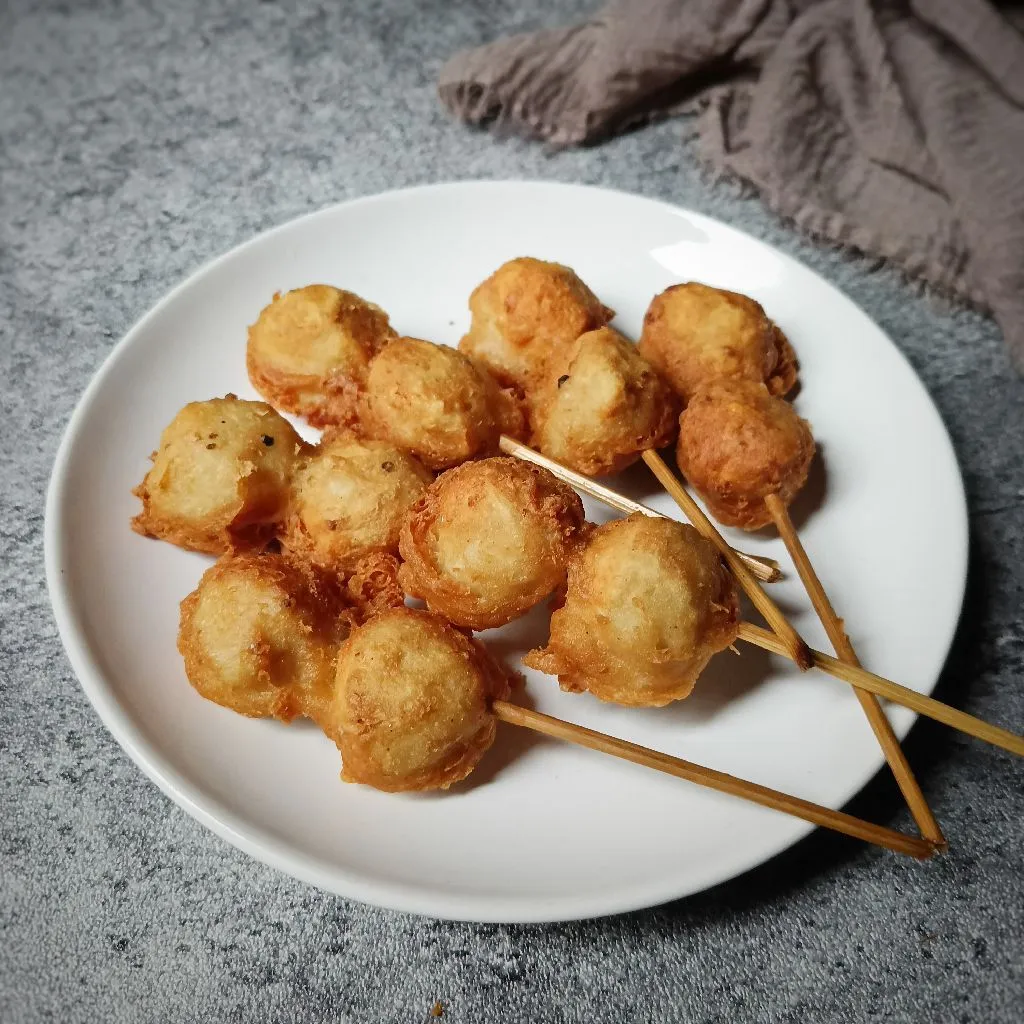 Sate Pentol Goreng