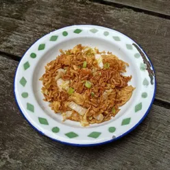 Mie Orak-Arik Sawi Putih