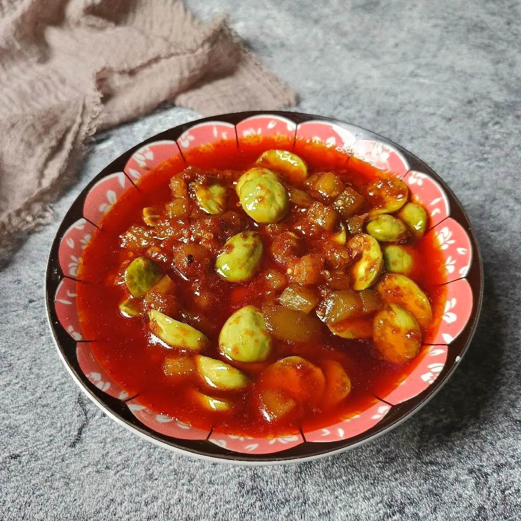 Sambal Goreng Terong Asam Petai