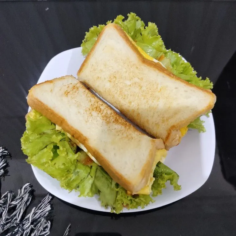 Sandwich Roti Tawar Telur