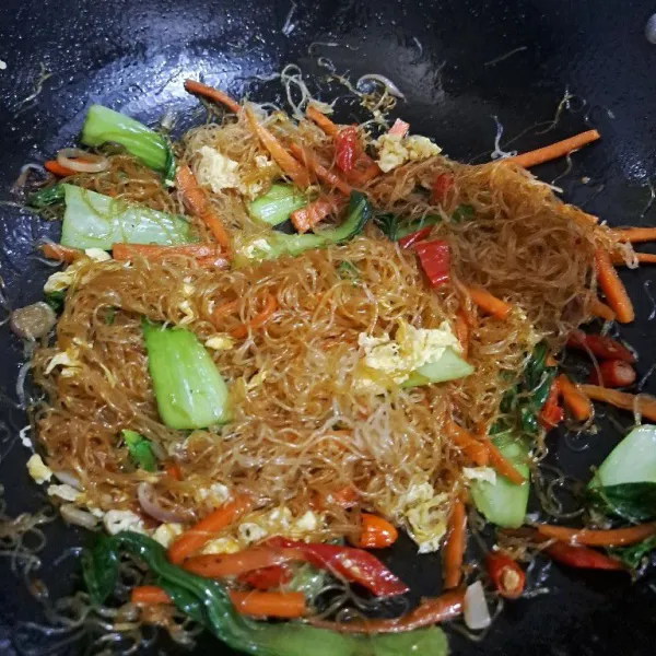 Siap disajikan.