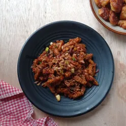 Tempe Kecap Pedas Manis