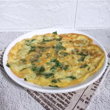 Telur Dadar Sawi