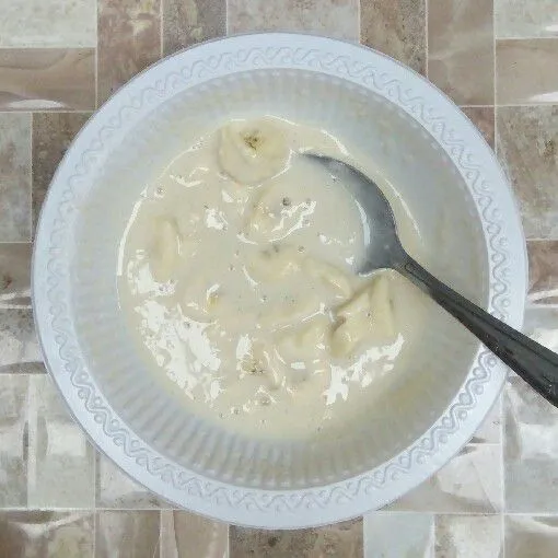 Aduk rata.