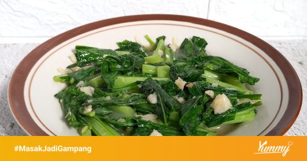 Resep Cah Sawi Saus Tiram Sederhana Rumahan Di Yummy App