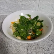 Kocok dan aduk sampai rata.