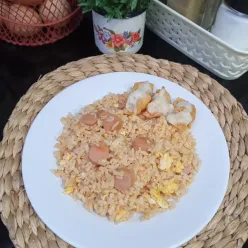 Nasgor Sosis Pedas
