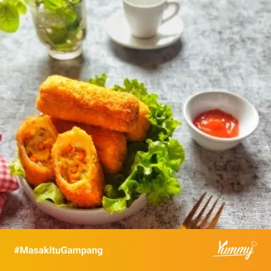 Resep Risol Roti Ragout Ayam Sederhana Rumahan dari Wid's Kitchen