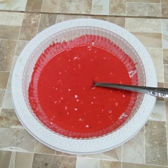 Beri pasta redvelvet.