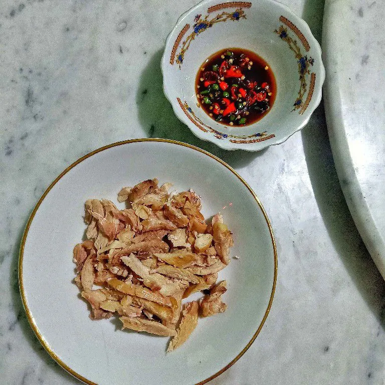 Ayam Kukus Sambal Kecap Cengek