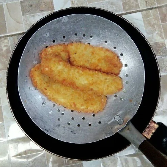 Angkat dan tiriskan!