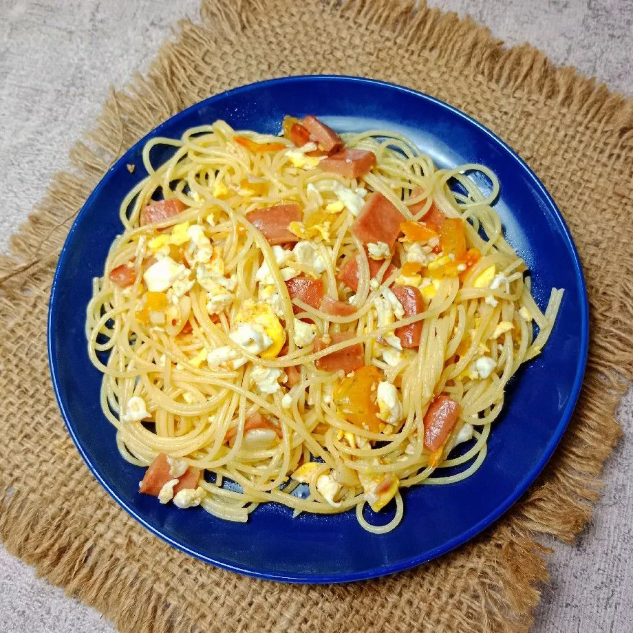 Spagetti Telur Tomat