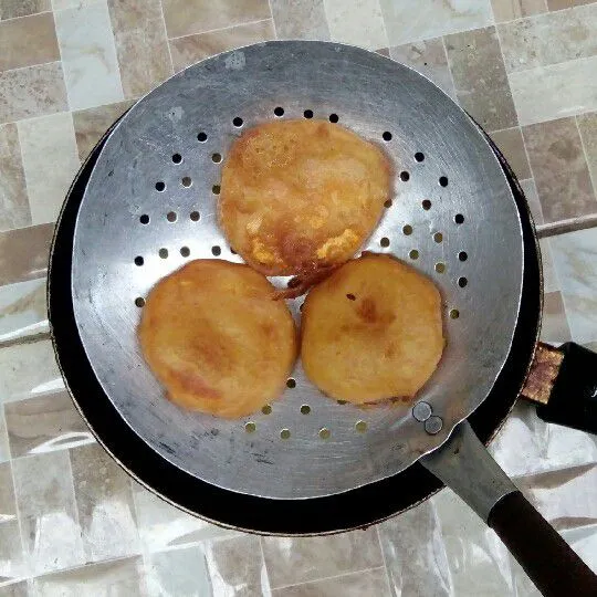 Angkat dan tiriskan!
