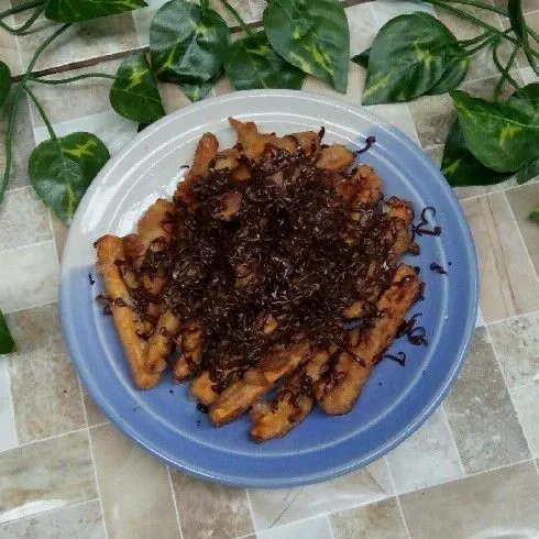 Stik Ubi Oren Cokelat