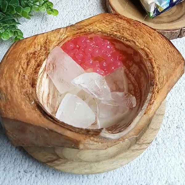 Tata bubur mutiaranya.