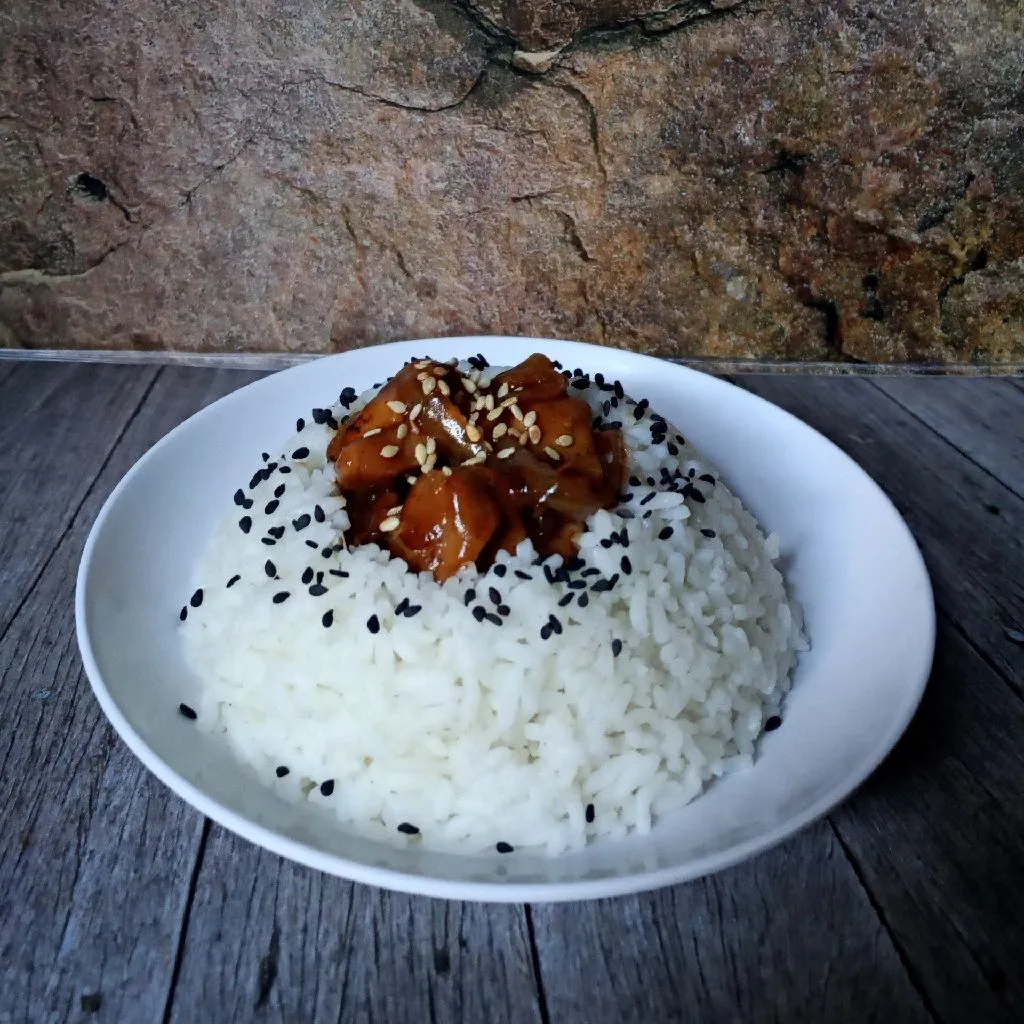 Oyster Sauce Chicken Rice Bowl