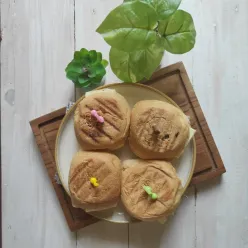 Roti Burger Coklat Keju