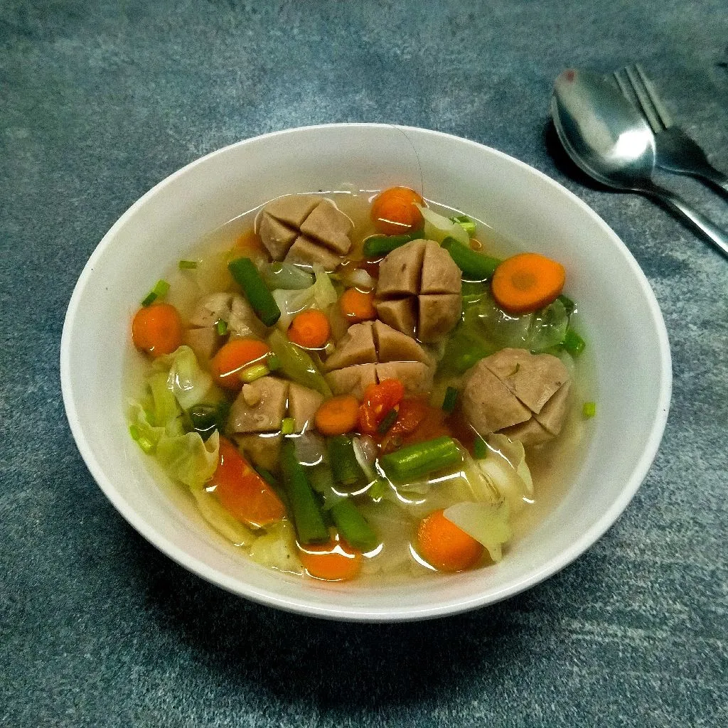 Sop Bakso Rekah
