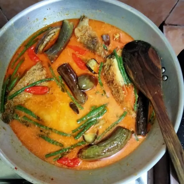 Tes rasa kemudian matikan api.