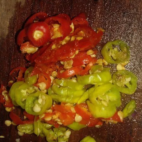 Potong potong cabai