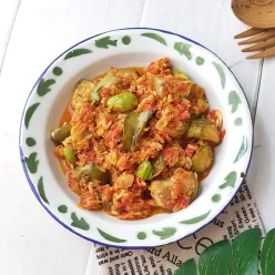 Sambal Terong Udang Rebon