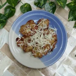 Pisang Dadu Topping Keju