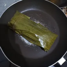 Untuk penyajiannya, bisa dipanggang atau langsung disajikan.