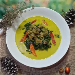 Gulai Daun Pepaya Jepang