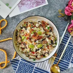 Nasi Goreng Petai Jamur