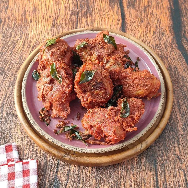 Ayam Goreng Merah khas Malaysia