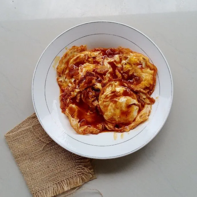 Telur Mata Sapi Saus Asam Manis
