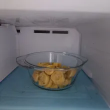 Bekukan di kulkas selama 2 jam.