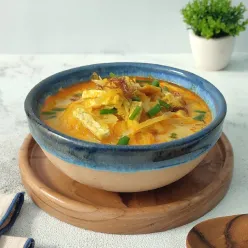 Lodeh Pepaya Muda Tahu Goreng