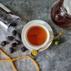 Teh Kurma Jeruk Calamansi
